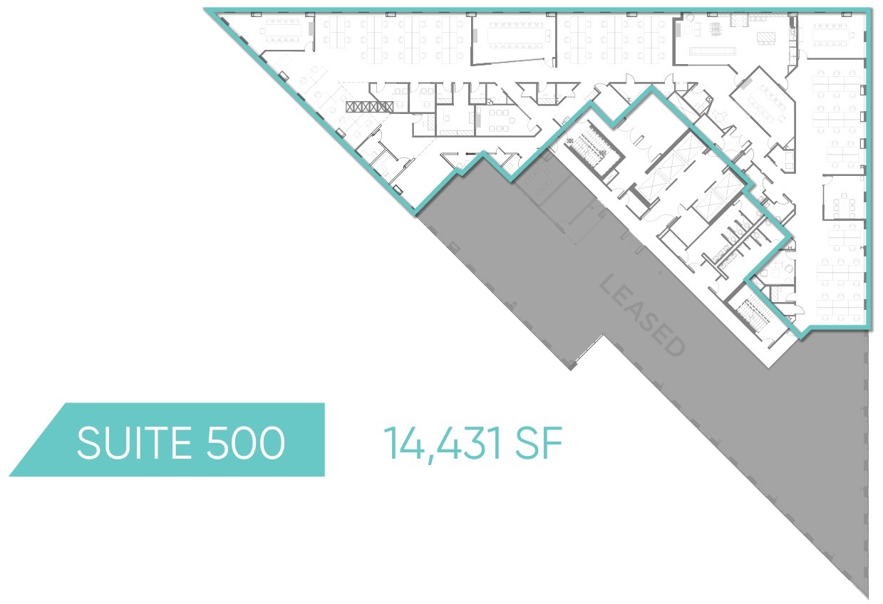 1550 Wewatta St, Denver, CO en alquiler Plano de la planta- Imagen 1 de 6