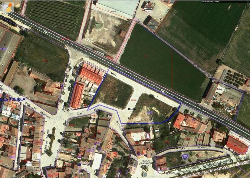 Terreno en La Fuliola, Lérida en venta - Vista aérea - Imagen 2 de 2