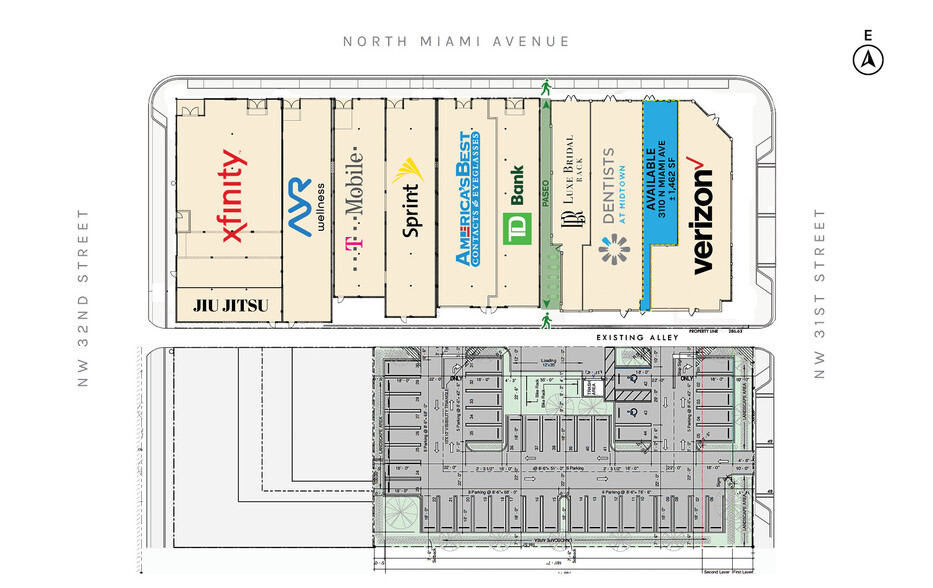 3100-3116 N Miami Ave, Miami, FL en alquiler - Plano del sitio - Imagen 3 de 3