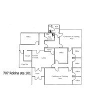 707 Robins St, Conway, AR en alquiler Plano de la planta- Imagen 1 de 1