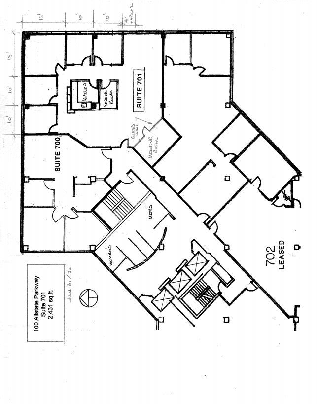 90 Allstate Pky, Markham, ON en alquiler Plano de la planta- Imagen 1 de 1