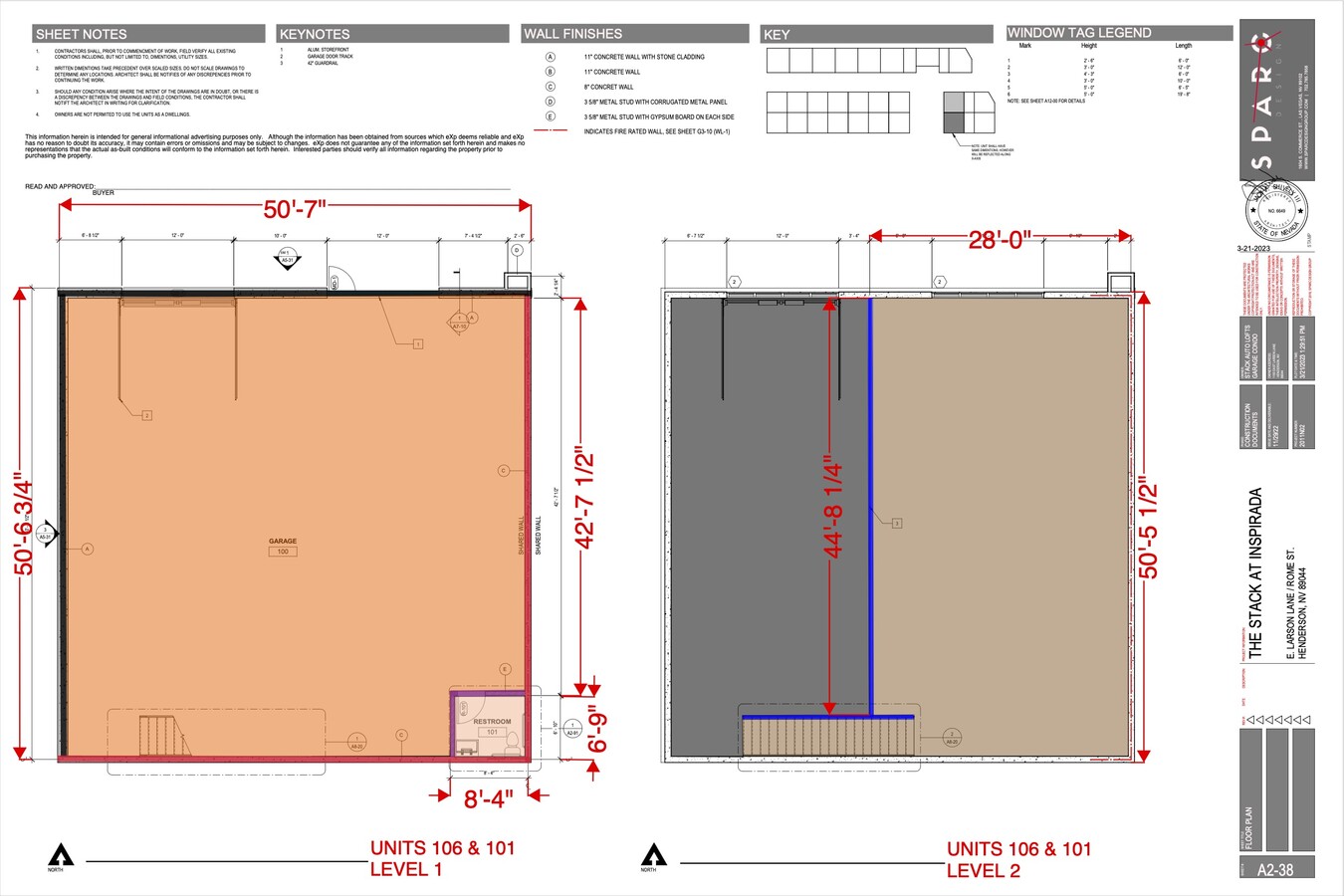 1150 Larson ln, Henderson, NV 89044 - Unidad 106 -  - Plano de la planta - Image 1 of 1