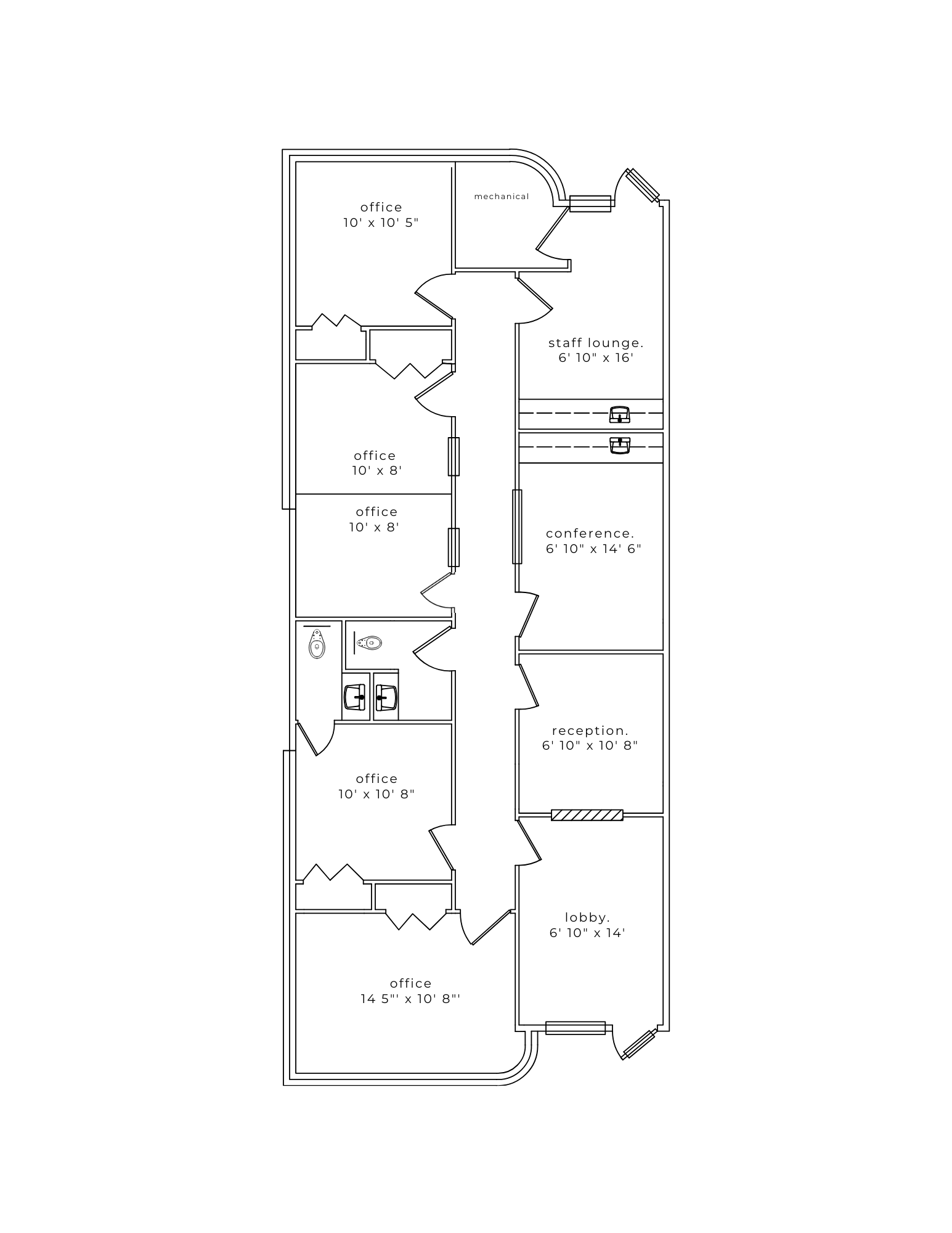 35409-35429 Schoenherr Rd, Sterling Heights, MI en alquiler Plano de la planta- Imagen 1 de 1