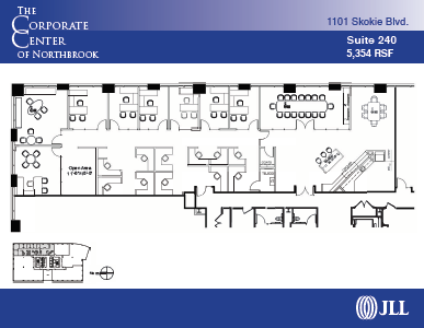 1033 Skokie Blvd, Northbrook, IL en alquiler Plano de la planta- Imagen 1 de 1