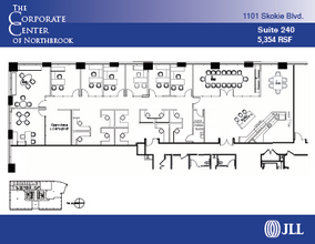 1033 Skokie Blvd, Northbrook, IL en alquiler Plano de la planta- Imagen 1 de 1