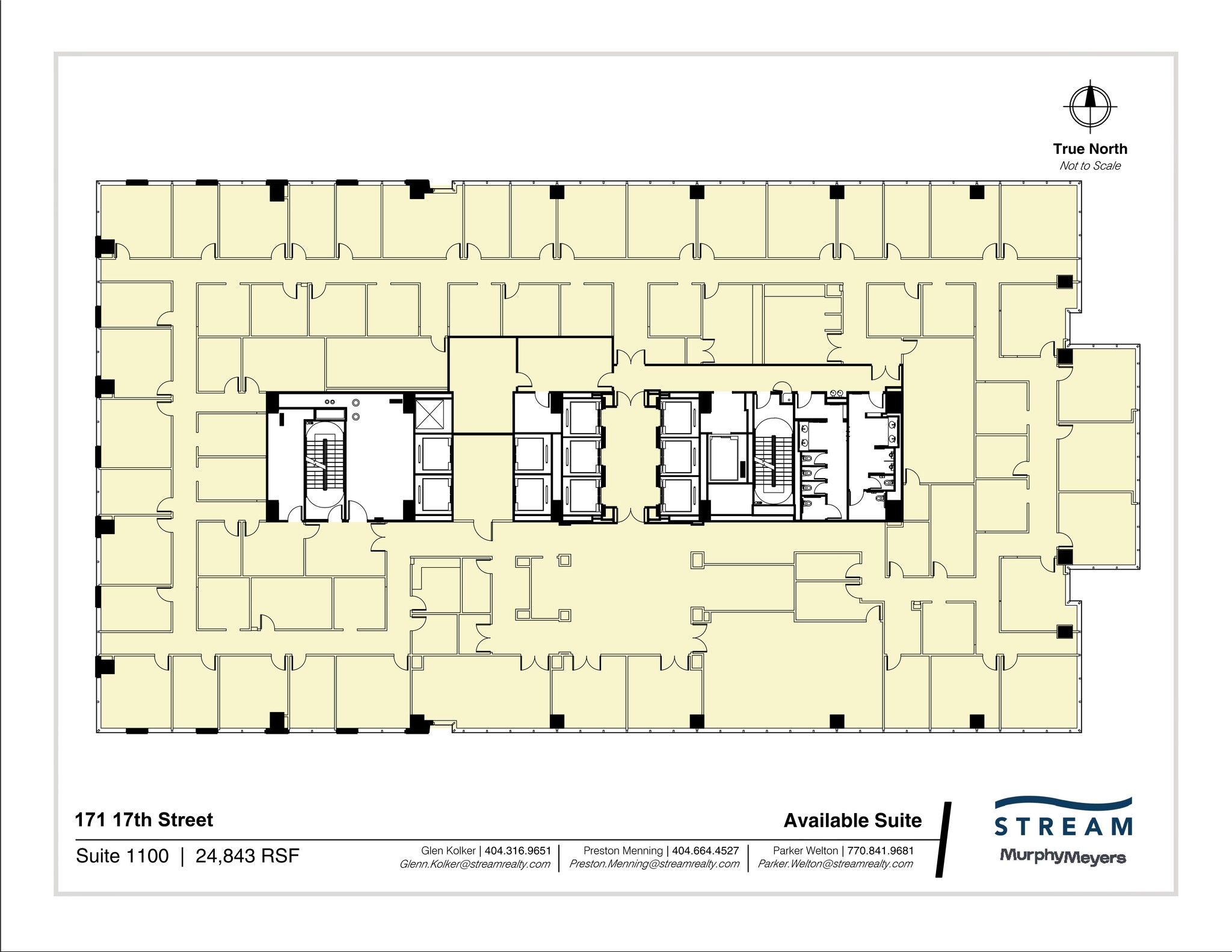 171 17th St NW, Atlanta, GA en alquiler Plano del sitio- Imagen 1 de 1