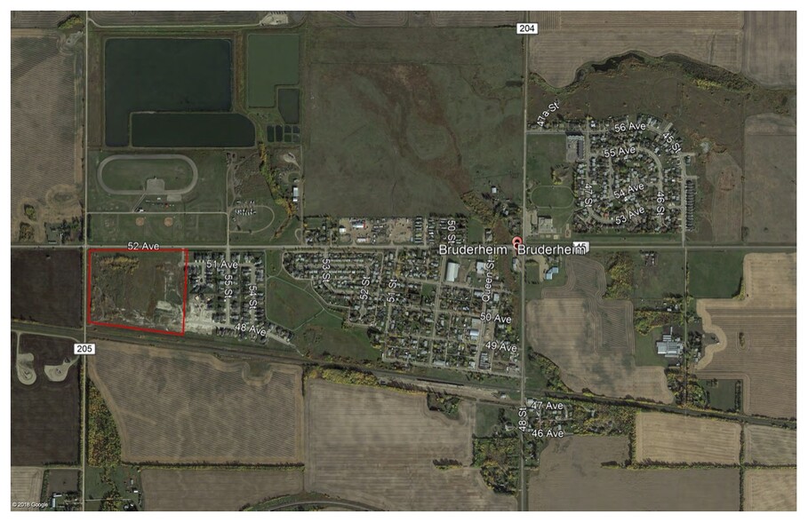 Range Road 205, Bruderheim, AB en venta - Vista aérea - Imagen 1 de 2