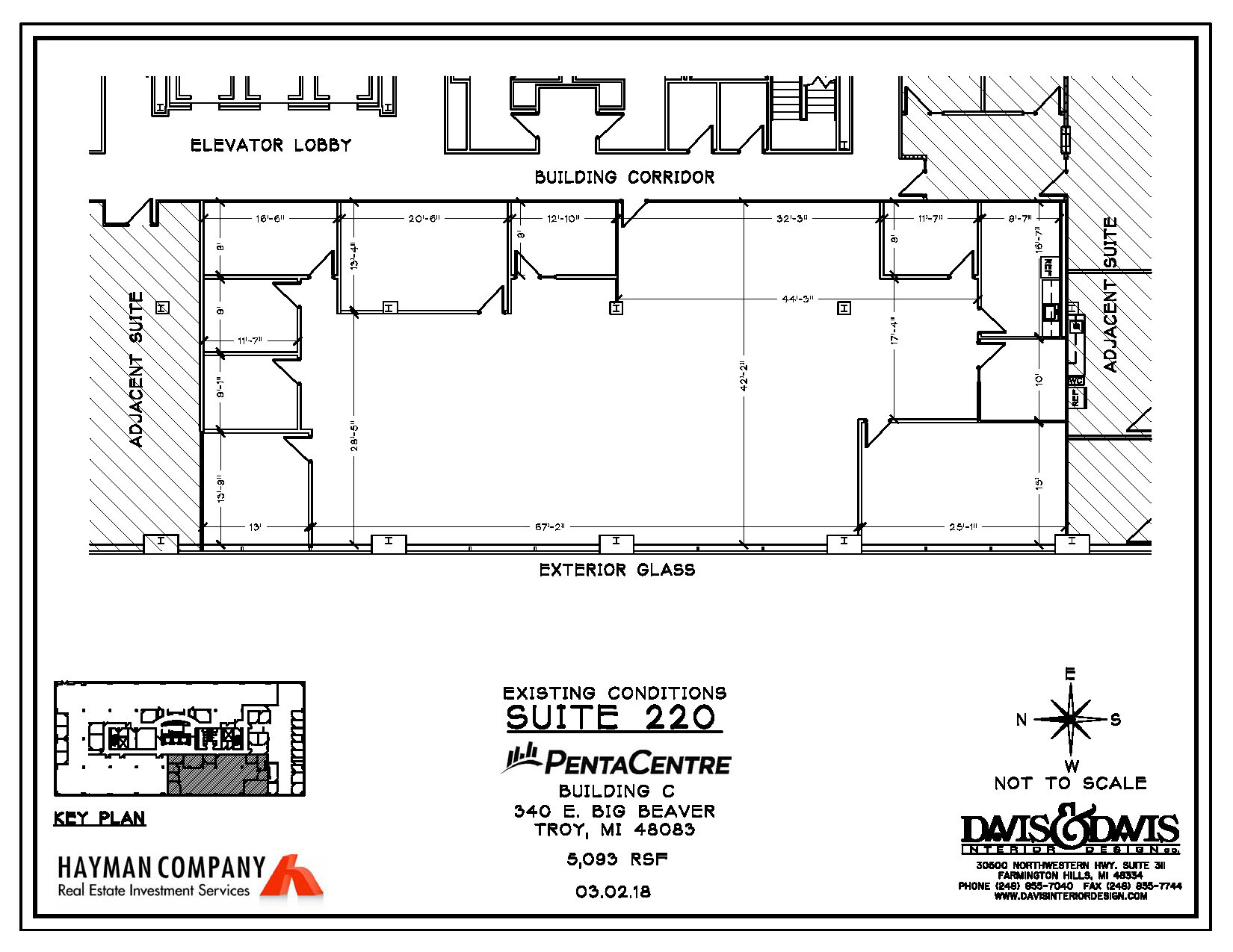 340 E Big Beaver Rd, Troy, MI en alquiler Plano de la planta- Imagen 1 de 1