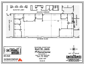 340 E Big Beaver Rd, Troy, MI en alquiler Plano de la planta- Imagen 1 de 1