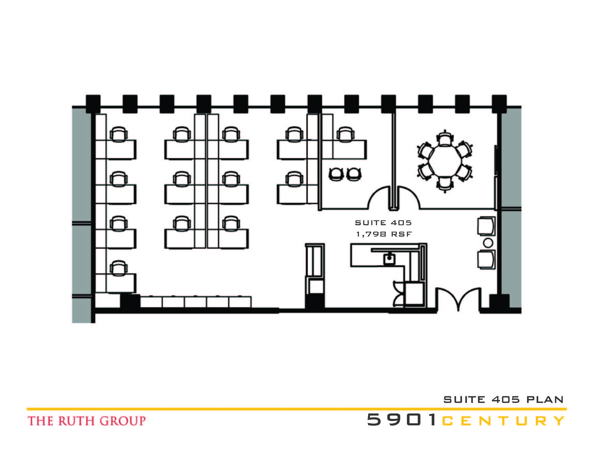 5901 W Century Blvd, Los Angeles, CA en alquiler Plano de la planta- Imagen 1 de 1