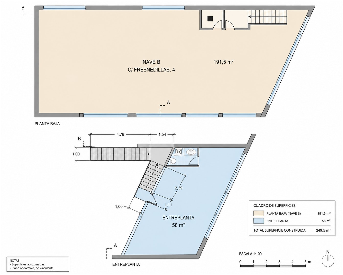 Calle Fresnedillas, 4, Alcorcón, Madrid en alquiler Plano de planta tipo- Imagen 1 de 6