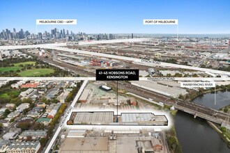 41-45 Hobsons Rd, Kensington, VIC - Aérea vista de mapa - Image1