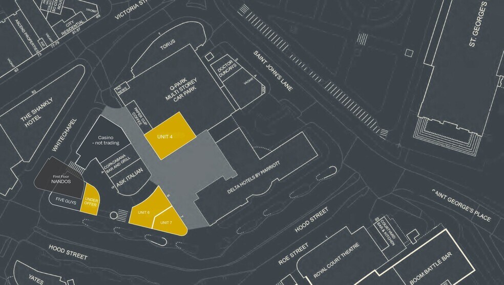 6-7 Queen Sq, Liverpool en alquiler - Plano del sitio - Imagen 2 de 2