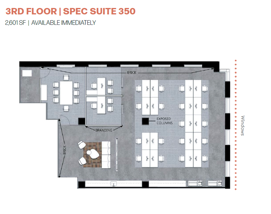 1850 M St NW, Washington, DC en alquiler Plano de la planta- Imagen 1 de 5