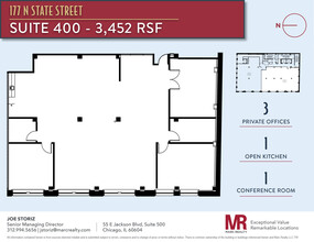 177-191 N State St, Chicago, IL en alquiler Plano de la planta- Imagen 1 de 10