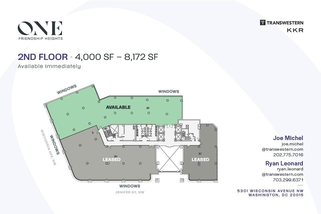 5301 Wisconsin Ave NW, Washington, DC en alquiler Plano de la planta- Imagen 1 de 1