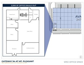 11907 Meridian Dr, Mount Pleasant, WI en alquiler Plano de la planta- Imagen 2 de 2