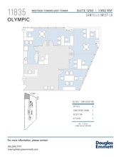 11845 W Olympic Blvd, Los Angeles, CA en alquiler Plano de la planta- Imagen 1 de 1