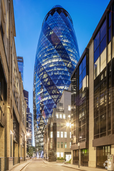 30 St Mary Axe, London en alquiler - Foto del edificio - Imagen 2 de 14