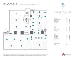 777 Industrial Rd, San Carlos, CA en alquiler Plano de la planta- Imagen 2 de 4