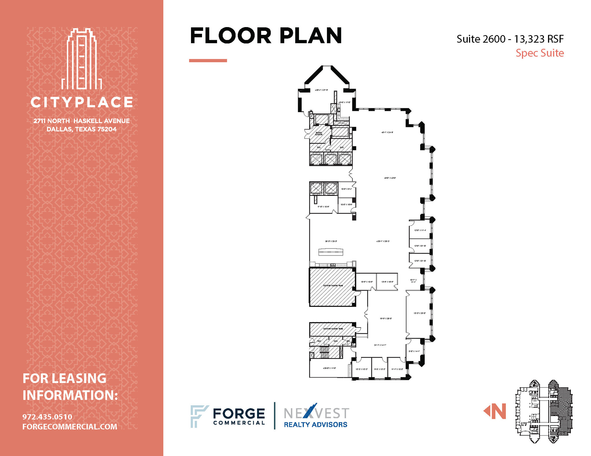 2711 N Haskell Ave, Dallas, TX en alquiler Plano de la planta- Imagen 1 de 15