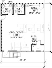 610 Lanark Dr, San Antonio, TX en alquiler Plano de la planta- Imagen 2 de 2