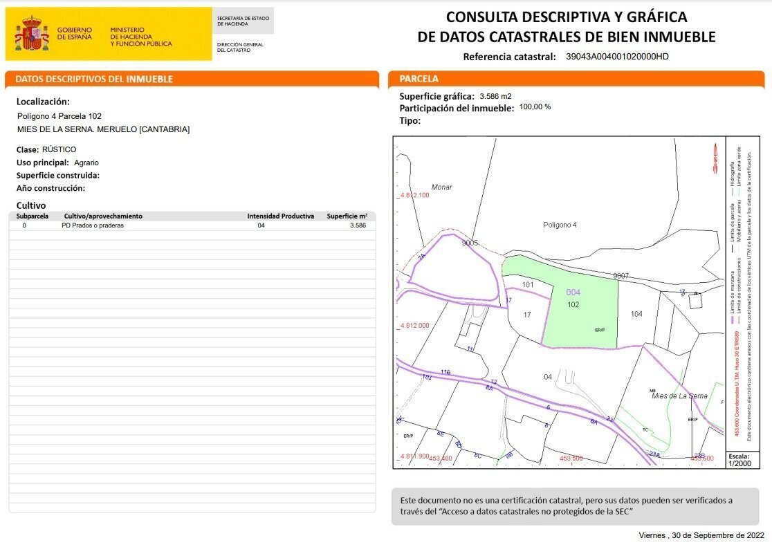Terreno en Meruelo, Cantabria en venta Foto principal- Imagen 1 de 4