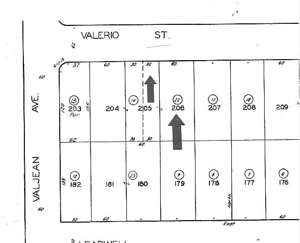 16140 Valerio St, Van Nuys, CA en venta - Plano de solar - Imagen 3 de 5