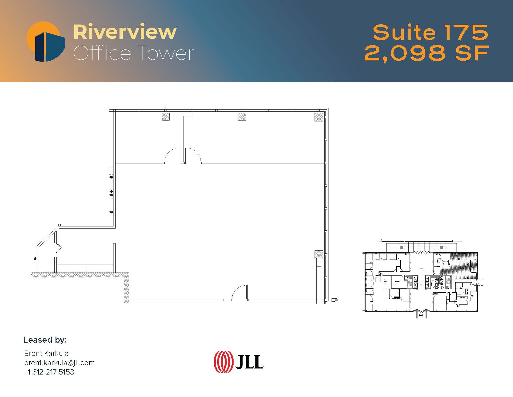 8009 34th Ave S, Bloomington, MN en venta Plano de la planta- Imagen 1 de 1