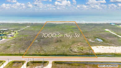 7000 ST HWY 361, Port Aransas, TX - VISTA AÉREA  vista de mapa - Image1