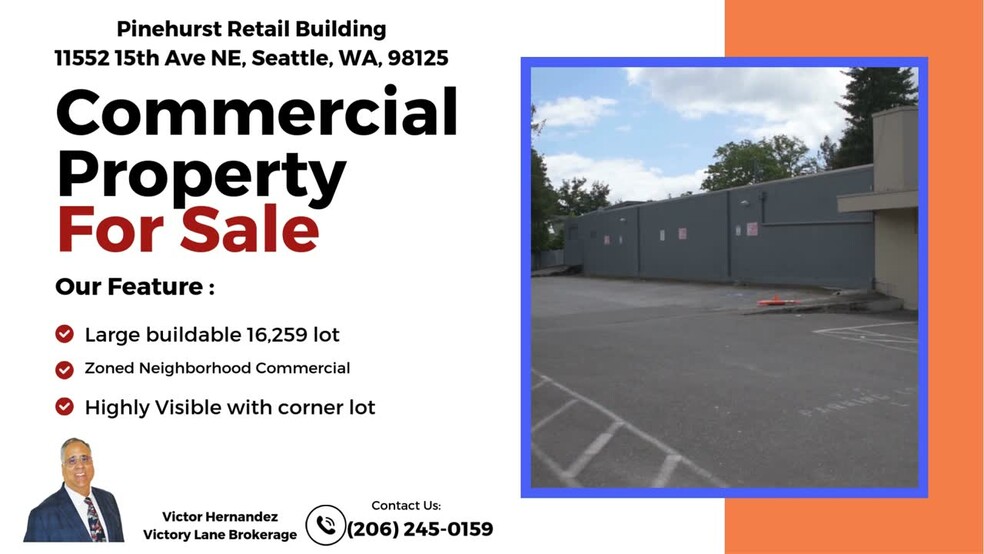 11552 15th Ave NE, Seattle, WA en venta - Vídeo de anuncio comercial - Imagen 2 de 12