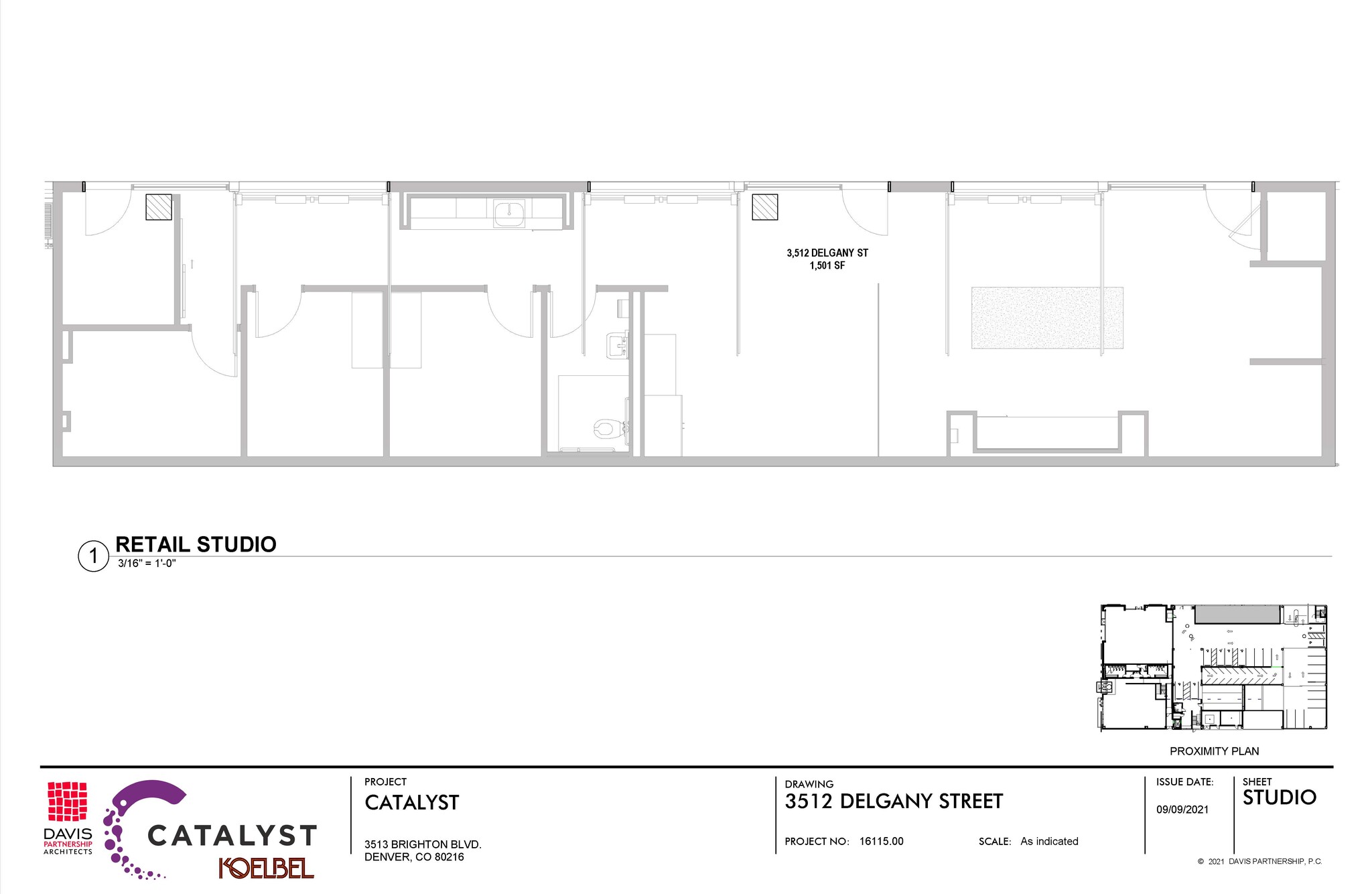 3513 Brighton Blvd, Denver, CO en alquiler Plano de la planta- Imagen 1 de 1