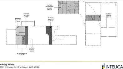 2001 S Hanley Rd, Brentwood, MO en alquiler Plano de la planta- Imagen 1 de 1