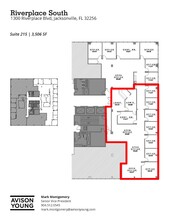 1300 Riverplace Blvd, Jacksonville, FL en alquiler Plano de la planta- Imagen 1 de 1