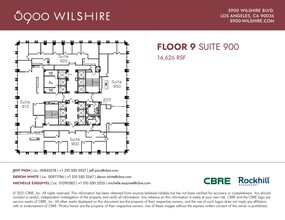 5900 Wilshire Blvd, Los Angeles, CA en alquiler Plano de la planta- Imagen 1 de 1