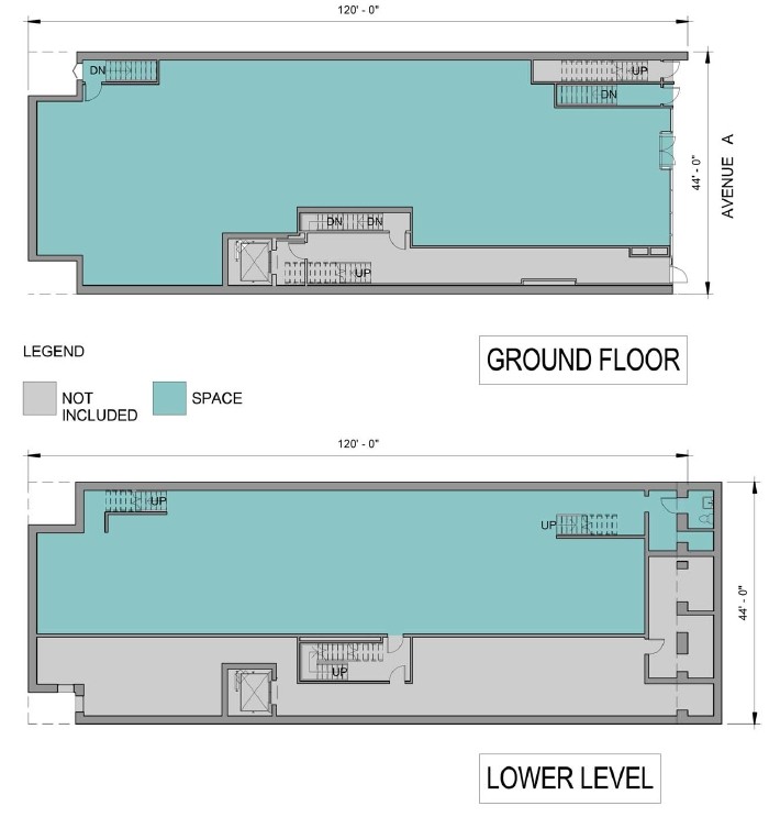 28-30 Avenue A, New York, NY en alquiler Plano de la planta- Imagen 1 de 1