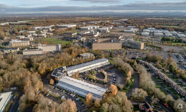 Garrett Field, Warrington, CHS - VISTA AÉREA  vista de mapa