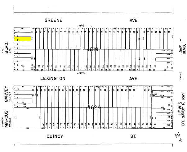 241 Marcus Garvey Blvd, Brooklyn, NY en venta - Plano de solar - Imagen 2 de 2