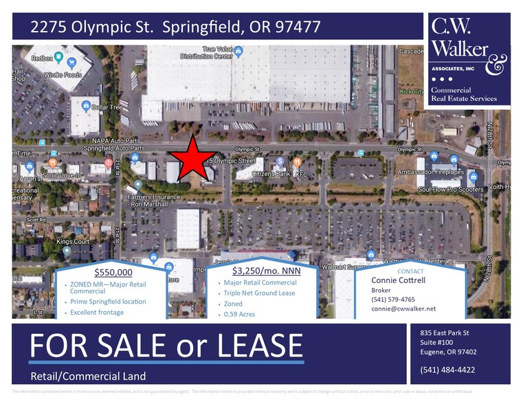 2275 Olympic St, Springfield, OR en venta - Foto del edificio - Imagen 1 de 3