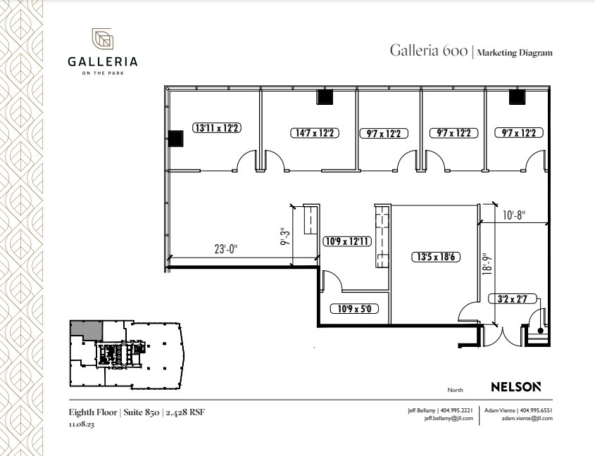 600 Galleria Pky SE, Atlanta, GA en alquiler Plano de la planta- Imagen 1 de 1