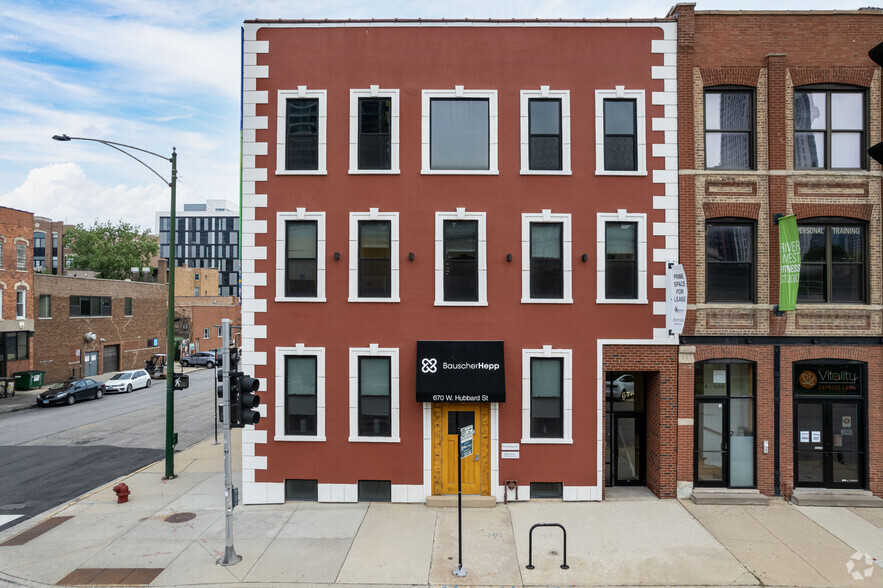 670 W Hubbard St, Chicago, IL en alquiler - Foto del edificio - Imagen 2 de 6