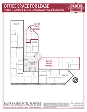 3101 N Hemlock Cir, Broken Arrow, OK en alquiler Plano de la planta- Imagen 1 de 1