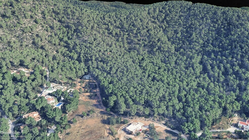 Terreno en Sant Josep de sa Talaia, Islas Baleares en venta - Vista aérea - Imagen 1 de 7