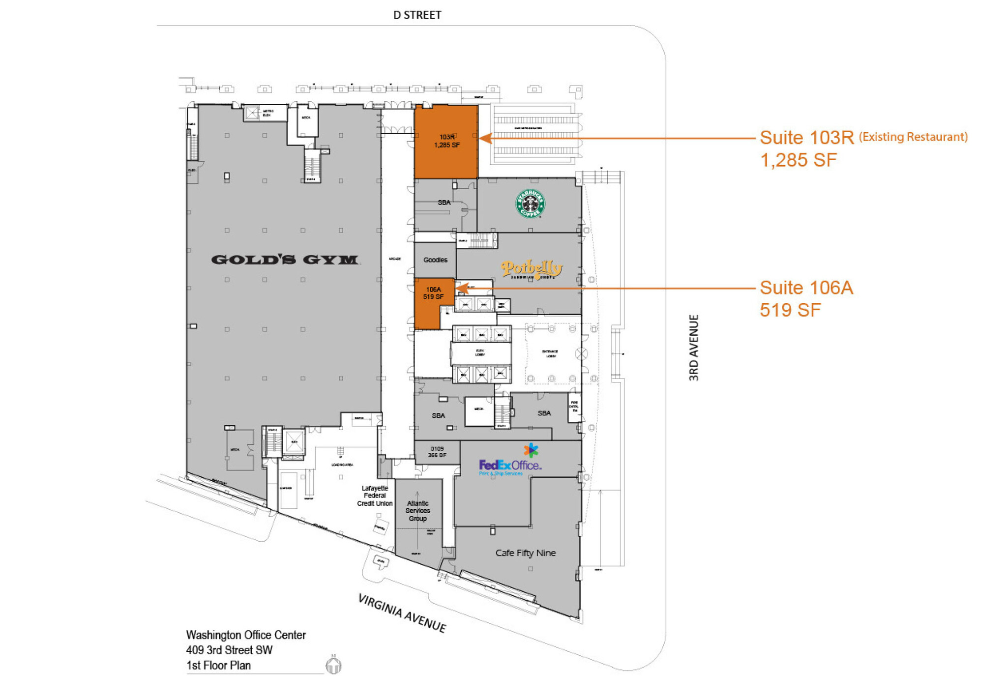 409 3rd St SW, Washington, DC en alquiler Foto del edificio- Imagen 1 de 1