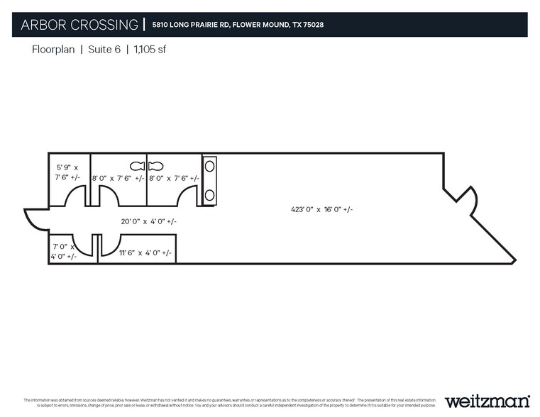 5810 Long Prairie Rd, Flower Mound, TX en alquiler - Plano de la planta - Imagen 3 de 17