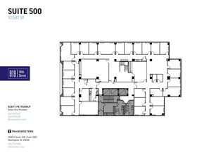 919 18th St NW, Washington, DC en alquiler Plano de la planta- Imagen 1 de 1