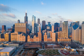 30 N Michigan Ave, Chicago, IL - vista aérea  vista de mapa