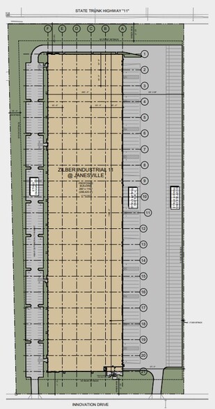 400 Innovation Drive, Janesville, WI en alquiler - Plano del sitio - Imagen 2 de 4