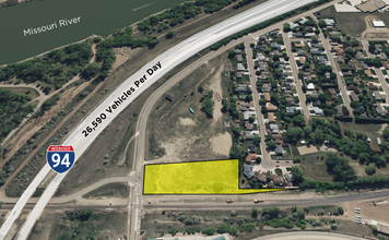 825 Missouri Dr. NE dr, Mandan, ND - VISTA AÉREA  vista de mapa - Image1