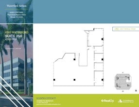 6303 Blue Lagoon Dr, Miami, FL en alquiler Plano de la planta- Imagen 1 de 1